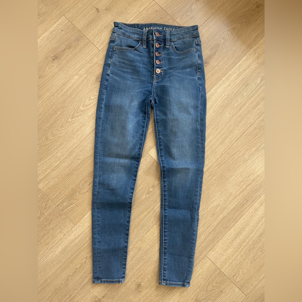 American Eagle High Rise Skinny Jeans
